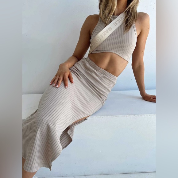 Beige Princess Polly two piece set - Picture 4 of 5